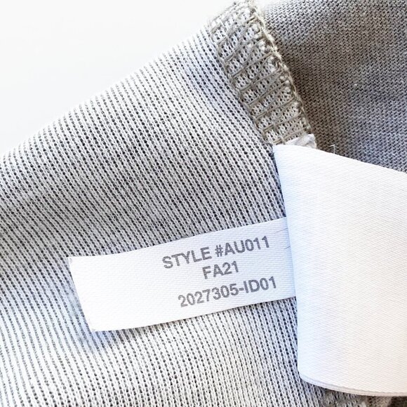 J.Crew Mens Gray Joggers Sweatpants 27" Inseam Zipper Pockets Activewear Size S - Picture 6 of 9